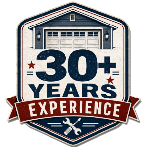 30 Years experience in Garage door service